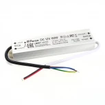 Трансформатор для светодиодной ленты 60W 12V IP67 (драйвер) Feron LB007 48056