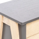 Тумбочка "Сканди" 3 ящ. 2000026701569 Leset