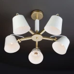 Потолочная люстра Eurosvet Frozen 70083/5 золото