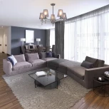 Потолочная люстра на штанге Escada Faith 694/5PL Nickel (220V)