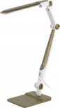 Офисная настольная лампа светодиодная на струбцине с регулировкой цветовой температуры и яркости ЭРА NLED-497-12W-G (220V, сенсорный выключатель)