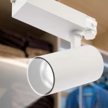 Трековый светильник ЭРА SТR-30-36-40K-W30 (LED, 220V, круглые, IP40)