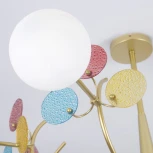 Потолочная люстра на штанге Modelux MODEMODERN MD.1284.8