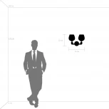 Бра Osgona Delta 706622 (220V, шарики)