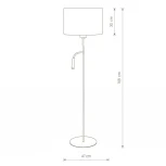 Торшер для чтения Nowodvorski Hotel 9074 (220V)