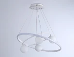 Подвесной светильник Ambrella Comfort FL66321 (регулировка яркости, LED, 220V, пульт управления, на тросе, шарики)