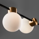 Подвесной светильник Freya Gatsby FR5232PL-04B (220V, на тросе, шарики, молекулы)