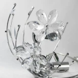 Подвесная люстра Lussole Lgo Phoenix GRLSP-0184 (220V, на цепи, цветы, IP21)