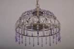 Подвесная люстра Abrasax L.7392-5GR (PURPLE) (220V, на цепи)