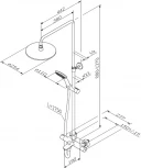 Душевая стойка Am.Pm Like F0780564