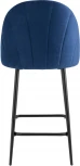 Стул полубарный Stool Group Логан велюр синий УТ000035468