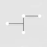 Настенный светильник (бра) Lines 4 черный ImperiumLoft Lines-13 (189565-26) (220V, шарики)