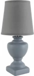 Настольная лампа Lumion Bianka 8164/1T серый, керамика/текстиль E14 1*40W 220V (выключатель)