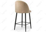 Барный стул Woodville Амизуре бежевый / черный матовый 448661