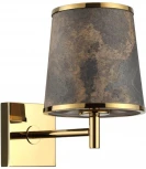 Бра Odeon Light Bergi 5064/1W античн.бронза/серо-беж./металл/натур.камен."шпон" E27 LED 1*10W (220V)