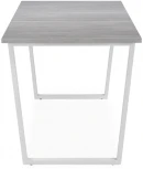 Стол раскладной Woodville Лота Лофт 120 25 мм бетон / белый матовый 489648