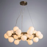 Подвесная люстра Arte Lamp Bolla-piccolo A3988SP-25AB (220V, на тросе, шарики, молекулы)