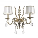 Бра Dio D'Arte Firenze E 2.1.2.600 G (220V, подвески, листья)