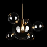 Подвесной светильник Loft It Bolle 2034-P6 (220V, на проводе, шарики, молекулы)