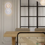 Бра светодиодное Arte Milano AM-1252B 2.1252B.D150.H280.LED Ni (220V, круглые)