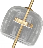 Настольная лампа Kink Light Розия 07715-T,20(16) бронза/серый Led 6W (220V, выключатель)