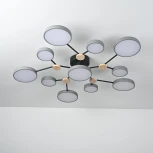 Потолочная люстра с пультом на штанге LED Lu Carte LC-11-1719