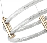 Подвесной светильник Zortes Ringer ZRS.57792.76 (LED, 220V, на тросе, круглые)