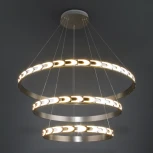 Подвесной светильник Eurosvet Chain 90163/3 сатин-никель