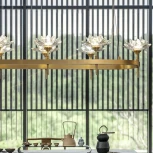 Подвесная люстра Lotos Long 10 ImperiumLoft Lotos-Long01 (177885-26) (220V, на тросе)