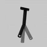 Трековый светильник однофазный 220V 6W Maytoni Focus T TR142-1-6W4K-B (LED, круглые)