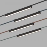 Трековый светильник 48V Denkirs Belty Linear DK5576-BK (LED)