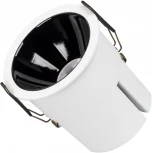 Светильник встраиваемый LED MS-ATLAS-BUILT-R90-25W Warm3000 (WH-BK, 30 deg, 230V) (Arlight, IP20 Металл) 035457