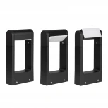 Ландшафтный светильник наземный LGD-PATH-FRAME-ROTARY-H300-6W Warm3000 (BK, 111 deg, 230V) (Arlight, IP65 Металл, 3 года) 020344(1)