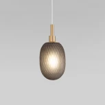 Подвесной светильник Eurosvet Pineapple 50266/1 дымчатый (220V, на проводе)