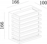 Настенный светильник уличный Maytoni Downing Street O020WL-L10B4K (LED, 220V, IP65)