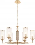 Подвесная люстра Crystal Lux GLORIA SP6 BRASS (220V, на цепи)