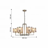 Подвесная люстра F-Promo Bonbon 2487-6P (220V, на цепи)