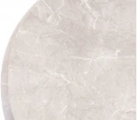 Деревянный стол Woodville Абилин 90х76 мрамор светло-серый / черный матовый 507215