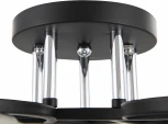 Потолочная люстра на штанге Arte Milano AMALFI-325885 325885/5A BK+CR (220V)