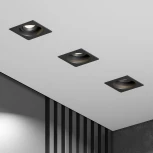 Светильник встраиваемый Elektrostandard Tune 25015/01 GU10 черный