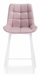 Полубарный стул Notta Алст К розовый / белый 502122