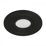 Встраиваемый светильник под лампу MR11 с цоколем GU10 черный Wolta Alto Mini WDL-MR11/01BL-R