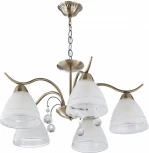 Подвесная люстра Arte Milano Amalfi-8656 334756/5 AB (220V, подвески, на цепи)