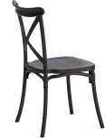 Обеденный стул Tetchair CROSS (Пластик/Черный) 19693