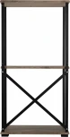 Подставка- стеллаж BeautyStyle 2 дуб маррон/черный от фабрики Mebelik