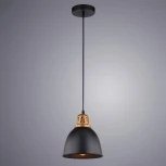 Подвесной светильник Arte Lamp Eurica A4245SP-1BK (220V, на проводе, круглые)