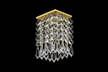 Встраиваемый светильник хрустальный Dio D'Arte Tayo Gold GU10.5.14.8x8.721 G