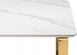 Керамический стол Селена 180 (Селена 4 180х90х77 белый мрамор / золото) Notta арт.572191