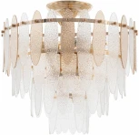 Потолочная люстра хрустальная на штанге Arte Milano Sorrento-1309 371309/6/40/400 GD (220V)