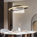 Подвесная люстра Lussole Screven LSP-7326 (LED, 220V, на тросе, кольцо)